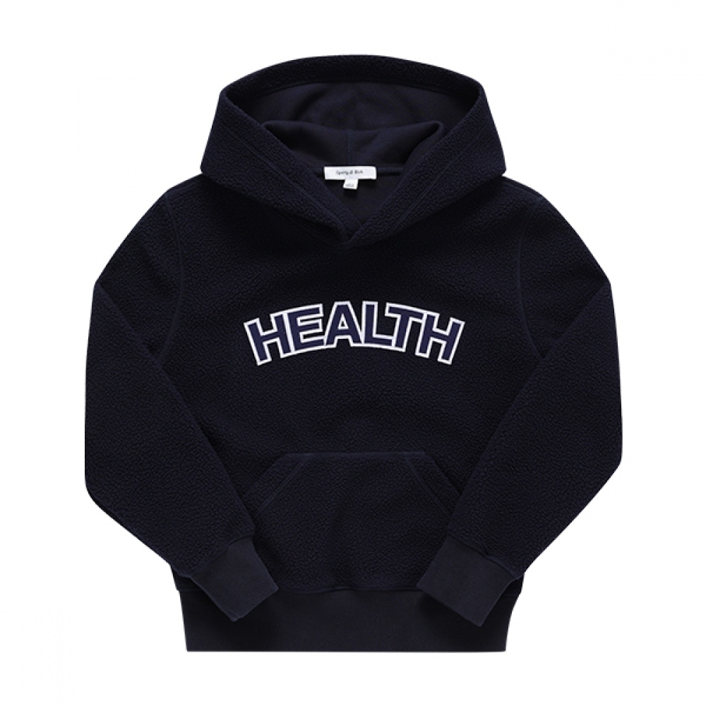スポーティー&リッチ HO664NA ネイビーシェルパカプセルヘルスシェルパ (ヘルスシェルパ) ブックルクロップレディースパーカー