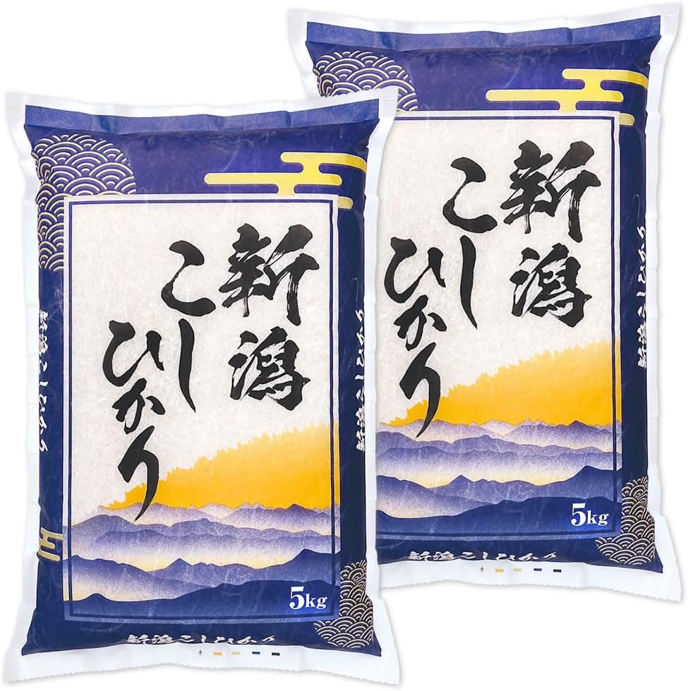 令和7年産 新潟産 コシヒカリ 山並 10kg(5kg×2袋) 米