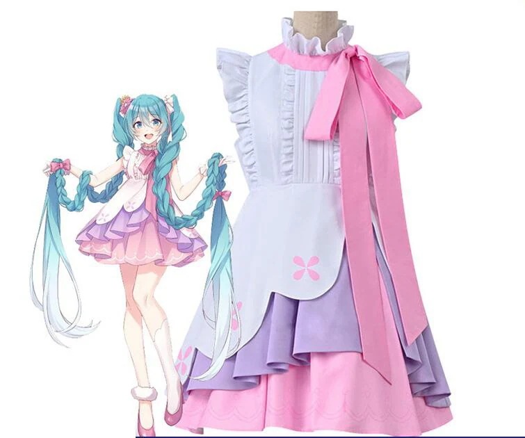 ハロウィン 学園祭 文化祭 コスチューム パーティードレス ワンピース お姫様 長髪 miku コスプレ衣装 初音ミク VOCALOID スーツ ハロウィン 2026新作入荷コスプレ