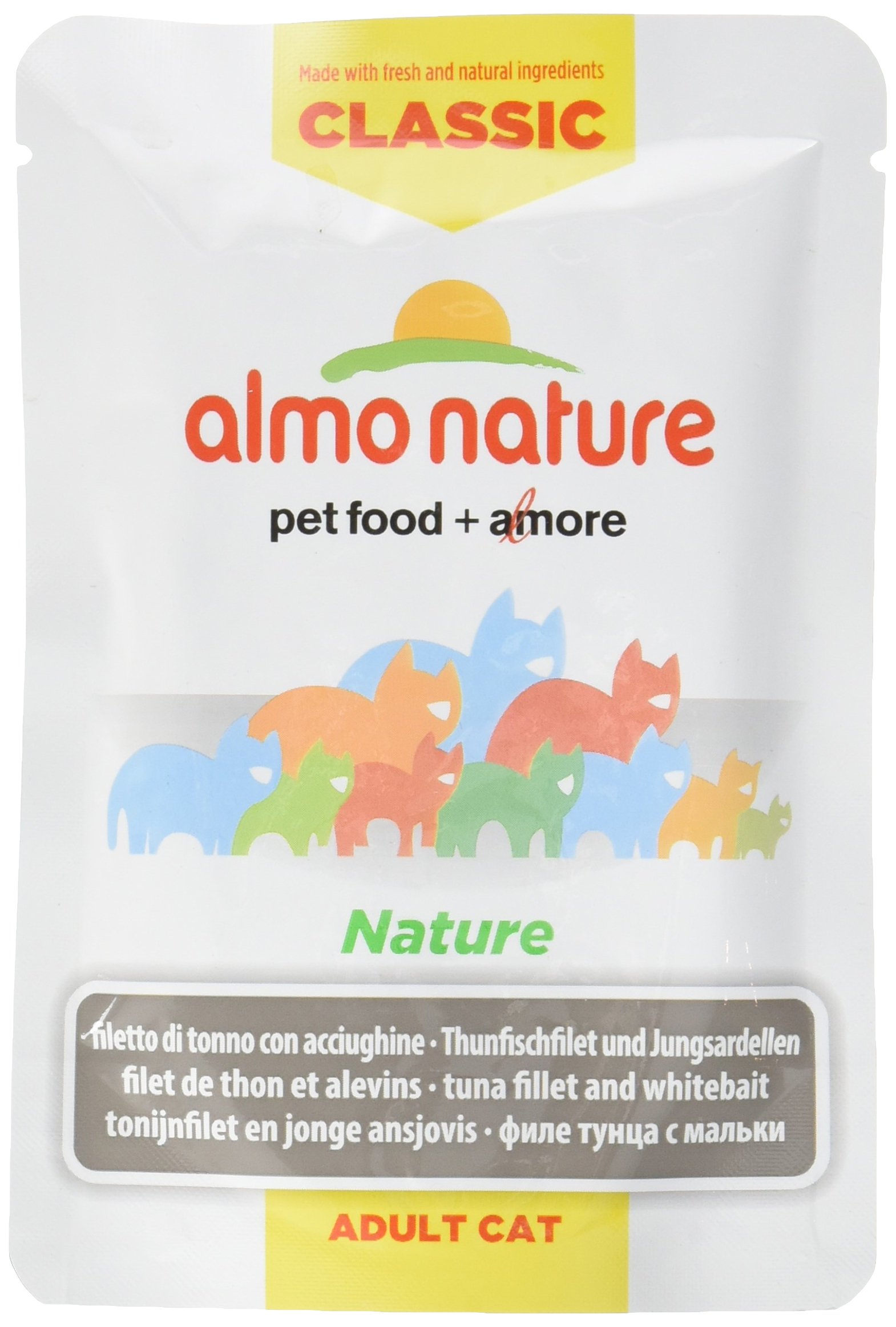 アルモネイチャー キャットフード クラシック まぐろとしらすのご馳走 55g×24個 (ケース販売)