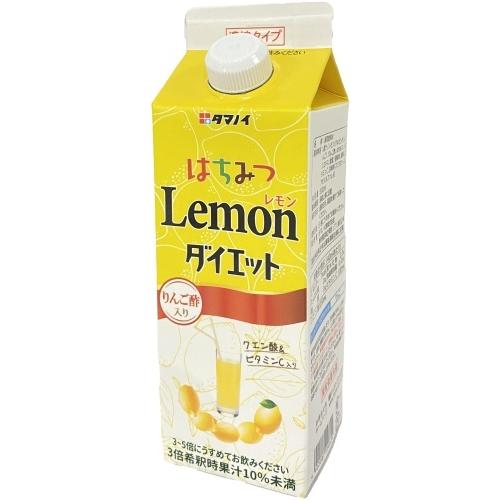 【送料無料】タマノイ酢 はちみつレモンダイエット濃縮タイプ500ml 紙パック 2ケース(24本)