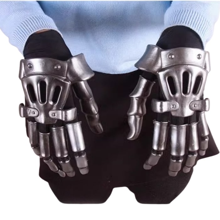 Monenjoy　ヴァイオレット・エヴァーガーデン コスプレ　ヴァイオレット　手甲　手袋　ABSプラスチック製造　レプリカ　モデル道具　実物化　イベント　仮装