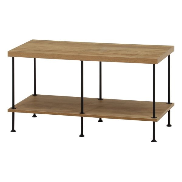 EZBO ツイストロック テレビ台 90幅/オークナチュラル 71883