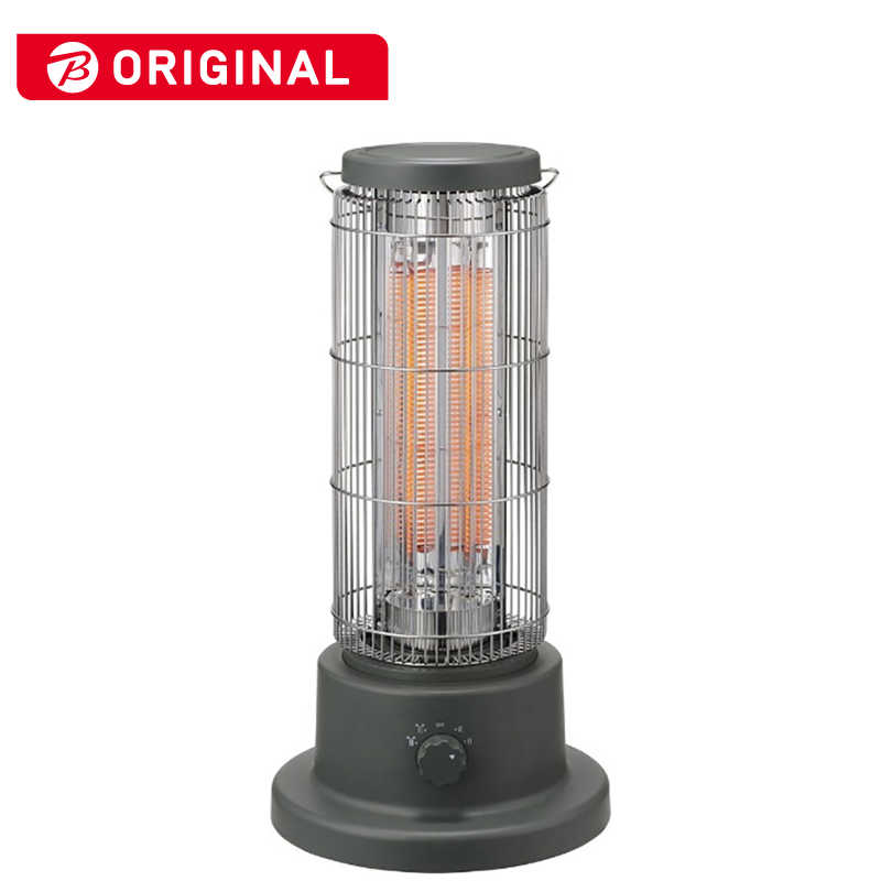 ユアサ　クラッシックカーボンヒーター 1000W　YKT-CT1000DBK