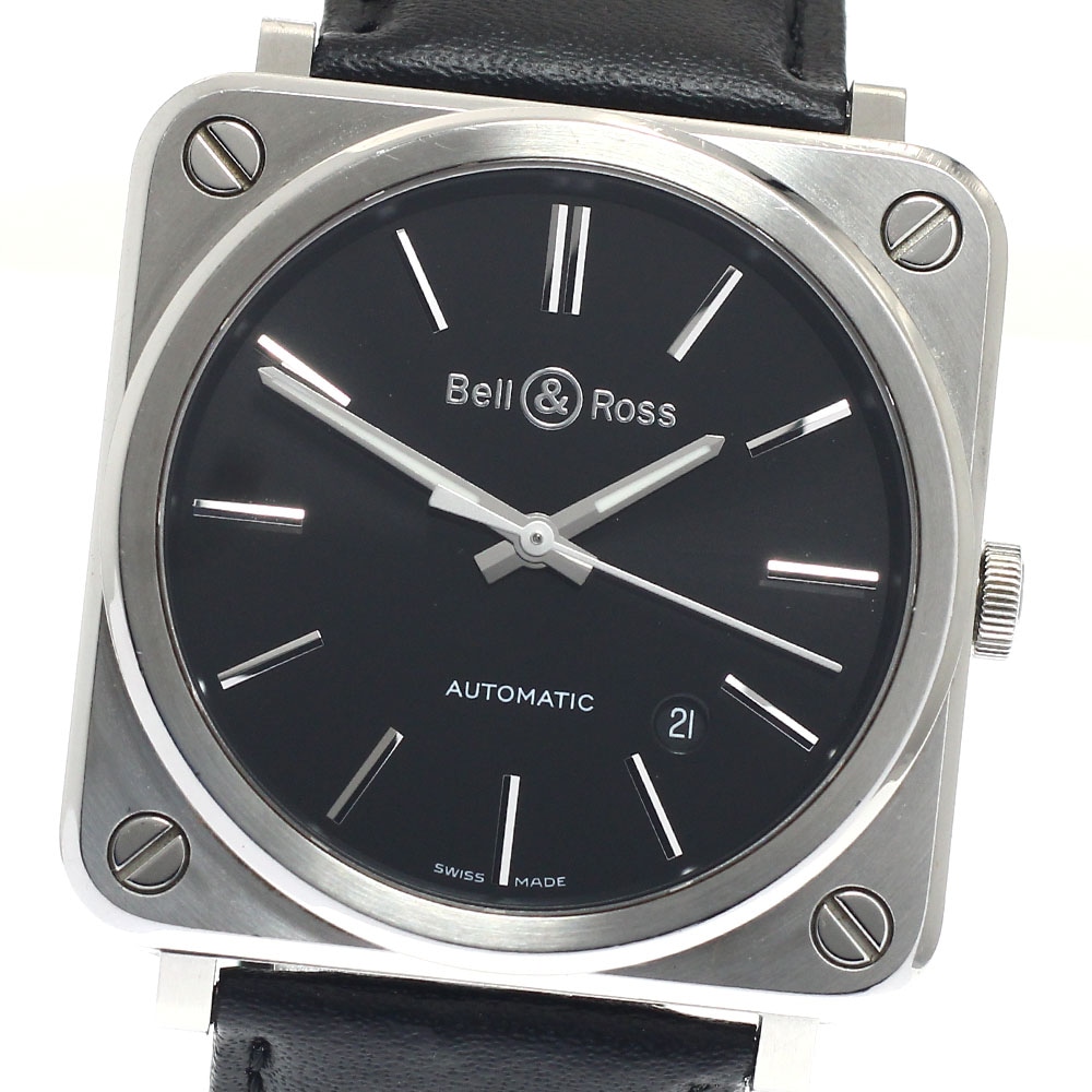 ベル＆ロス Bell＆Ross BRS-92 デイト 自動巻き ボーイズ _949382【中古】