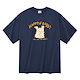 HAPPY DOGGY T-SHIRTS NAVY