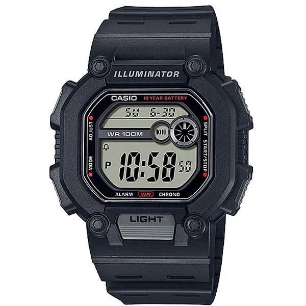 W-737H-1A 電子腕時計 防水 メンズ レディース ミリタリー 軍人 時計 ファッション