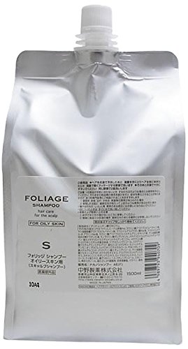 NAKANO 中野製薬 フォリッジ シャンプー オイリースキン用 1500ml