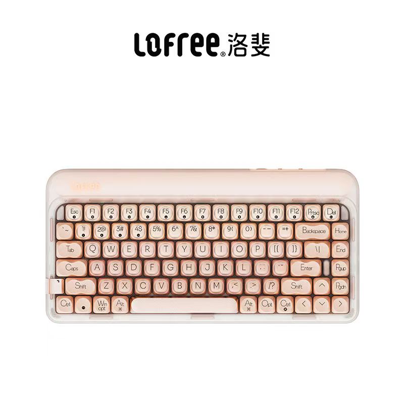 洛斐 リキッドファンデーション ワイヤレス Bluetooth 机械キーボード 三重モード ホットプラグ オフィス 84キー