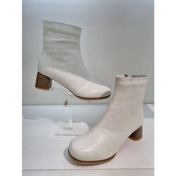 女性用 履きやすい軽量セミフォーマルアンクルブーツ ヒール5cm PFCWBS672 (P002911772)