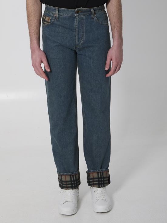BURBERRY Men Denim Pants 8116361 BLUE