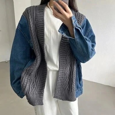 ニット 秋 リブニット プルオーバー 秋冬ニット トップス レディースニットTシャツカットソー