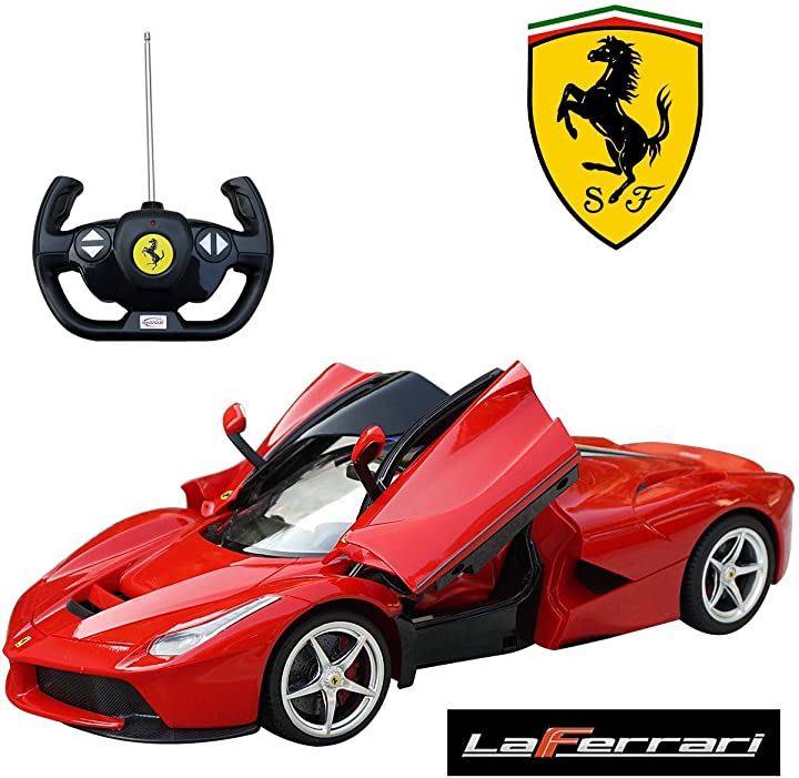 ラ・フ ェラーリ La Ferrari 1/14 RC 品 ラジコン レッド ミニカー(レッド, 1/14)