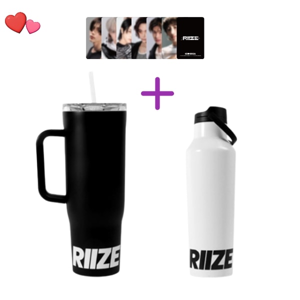 RIIZE X コクシクルク ルーザー1180ml / スポーツキャンティーン590ml 2種の中から選択 + フォトカード6種セット