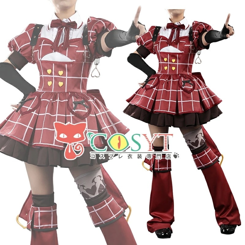 バーチャルYouTuber Vtuber サインはB 魔界ノりりむ コスプレ衣装 仮装 変装 コスプレ cosplay ゲーム イベント パーティ