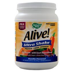 NATURE S WAY社　Alive マルチビタミン - ウルトラ シェイク ピー プロテイン バニラ 2.2ポンド