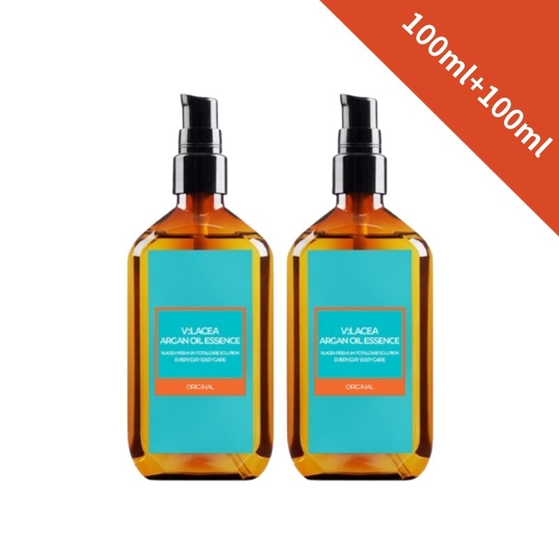 アルガンオイル ヘアエッセンス 企画セット 100ml+100ml[ヘアオイル, 韓国コスメ ]