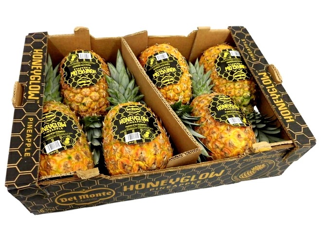 デルモンテ フィリピン産 =ハニーグローパイナップル= 大玉6-8玉 約12kg ハニーグロウパイン 予約 入荷次第発送