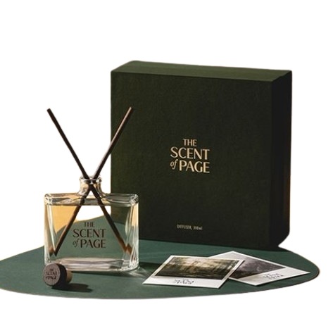 The Scent of Page ディフューザー 300ml 本の香り 韓国トレンド ルームフレグランス
