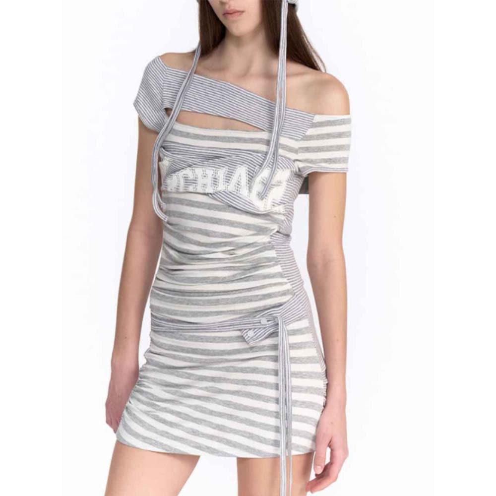 2000Archives MILLA DRESS STRIPE 2A25D2DR01