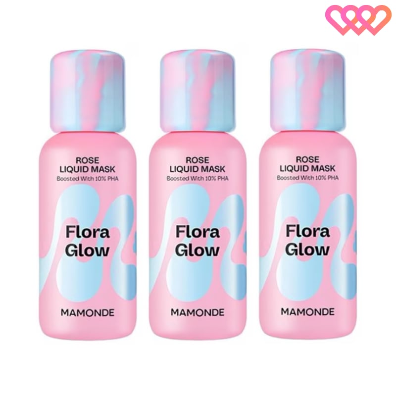 フローラグローローズリキッドマスク 80ml, 3個