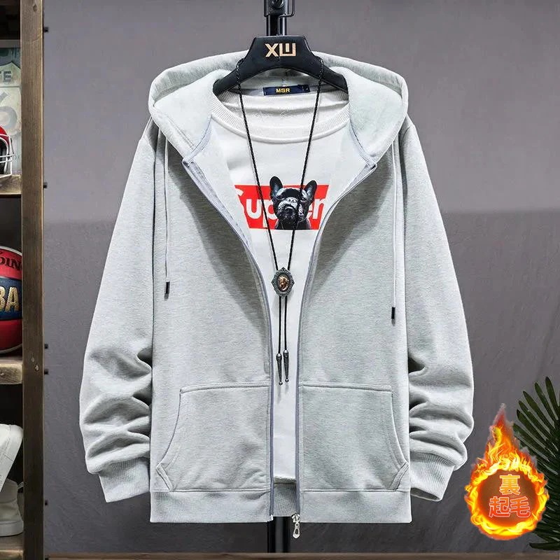パーカー メンズ 前開き 裏ボア 裏起毛 長袖 ジャケット ジャンパー ジャージー ブルゾン ジップアップパーカー トレーナー 秋 スポーツ 運動