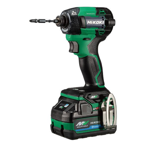 コードレスインパクトドライバ 蓄電池2個/充電器/ケース/アグレッシブグリーン WH36DD 2XHLSZ