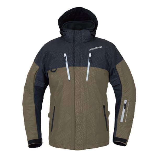 WSプリマロフト ウォームパーカー 超防寒仕様 ブラック/カーキ L RR7698BKKKL