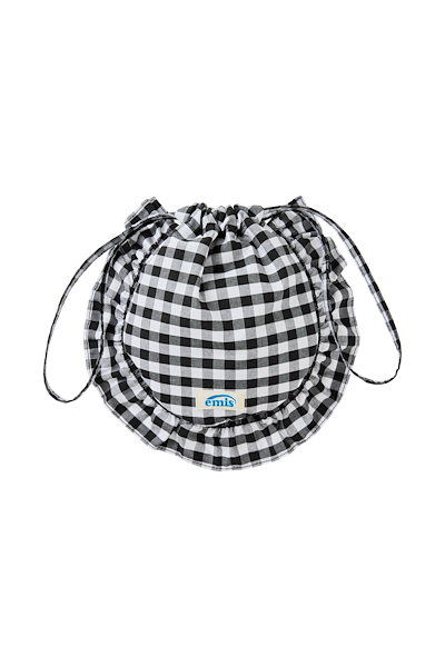 Qoo10] EMIS CHECK STRING ECO BAG : バッグ・雑貨