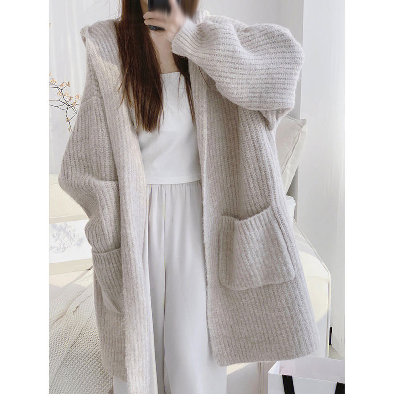 セーター カーディガン レディース ロング ニット トップス 長袖 前開き カジュアル 大きいサイズ 体型カバー 着痩せ おしゃれ 秋 冬 春 春服 トップス 可愛い オフィス 通勤 Vネック 大きい 16,548円