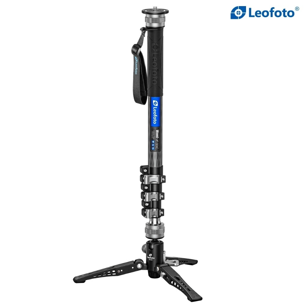Leofoto(レオフォト)MF-324C+VD-04 フットペダル式カーボン一脚のみ