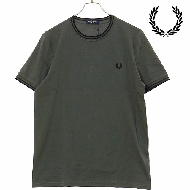 Qoo10] Fred Perry メール便 ツイン ティップド Tシャツ