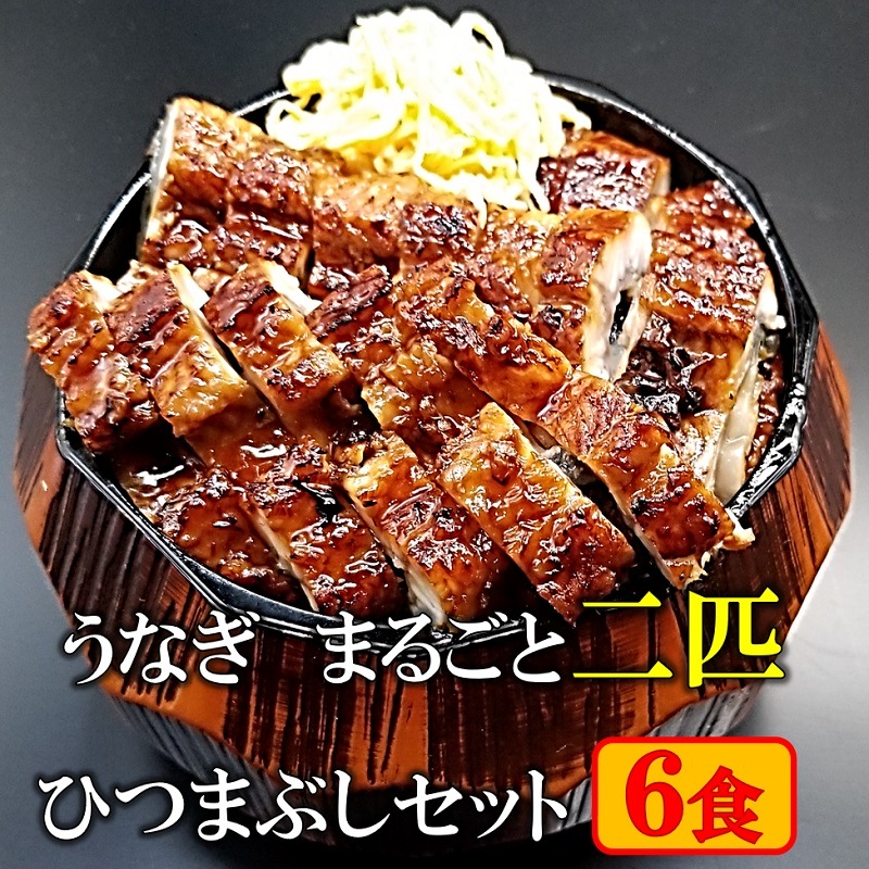 うなぎ まるごと二匹 ひつまぶし 6食 無添加 冷凍 のし対応 化粧箱 送料無料 鹿児島産 鰻 ウナギ 国産 特大うなぎ ギフト 贈り物 ご贈答 プレゼント