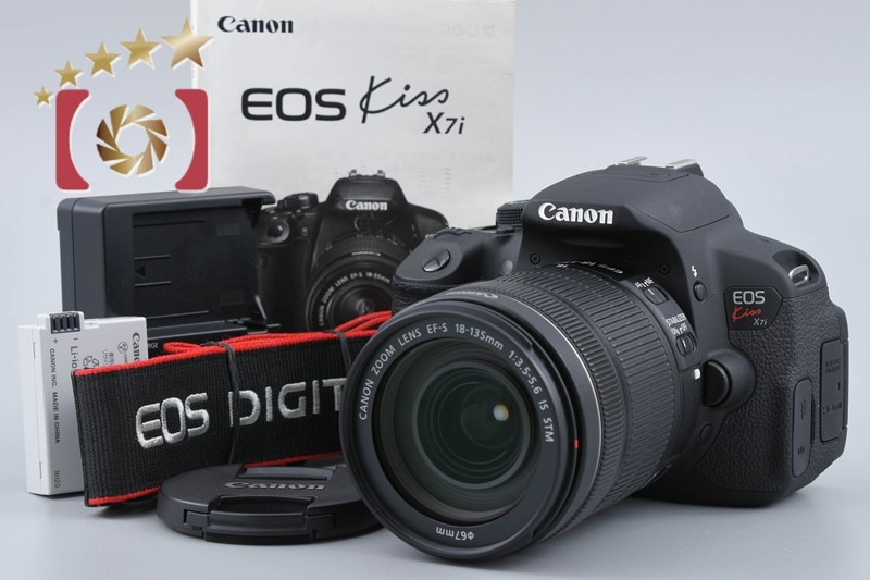 EOS Kiss X7i EF-S 18-135 IS STM レンズキット シャッター回数僅少