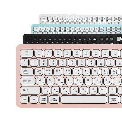 [正規品] ワイヤレス キーボード ハングルキーボード マルチデバイス (カバー付き) 韓国語