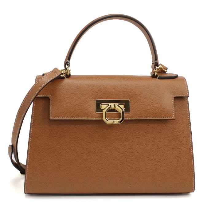 ハンドバッグ ショルダーバッグ フォーマルバッグ ELENA 243 TAN ブラウン