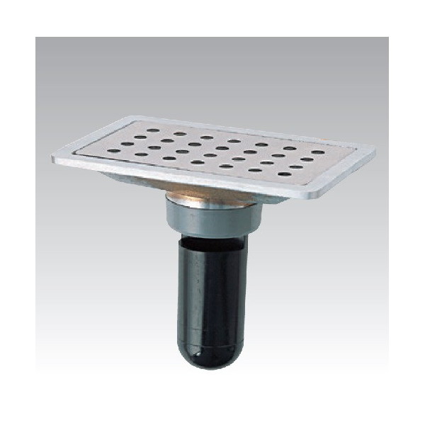 アウス D-STDK-PU 150x150x75 [スーパートラップ付角目皿(VPVU兼用)]