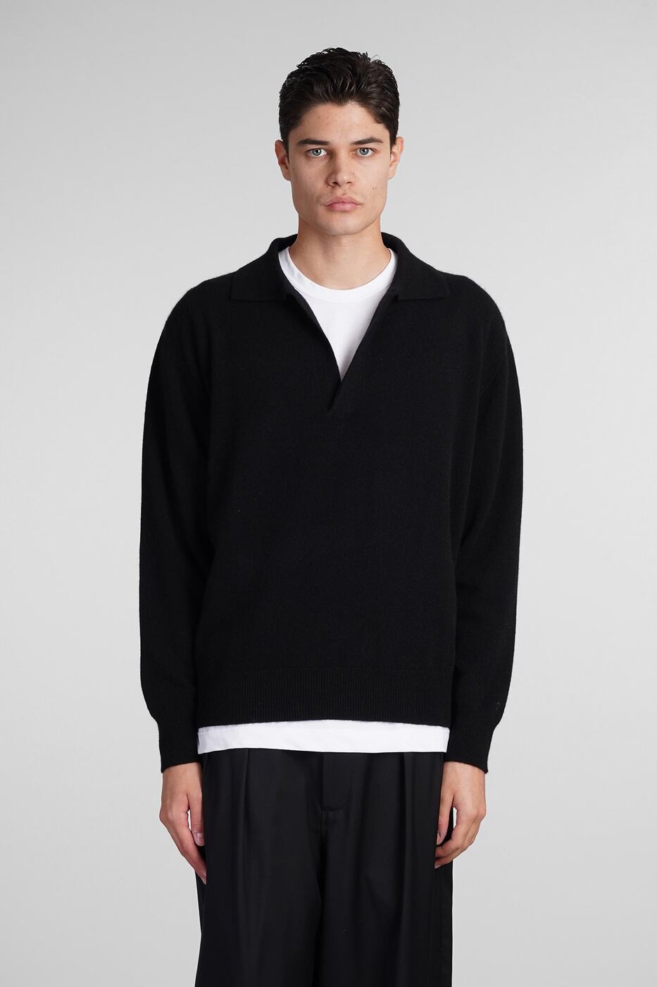 PUL0045 10110 ブラック 秋冬2024 トップス メンズ ia