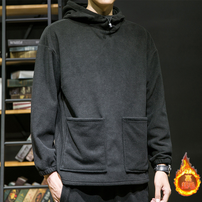 パーカー プルオーバー メンズ 裏ボア 裏起毛 長袖 ポケット付き フード フード付きパーカー 暖か 秋服 インナー ゆったり スポーツ カジュアル 通勤