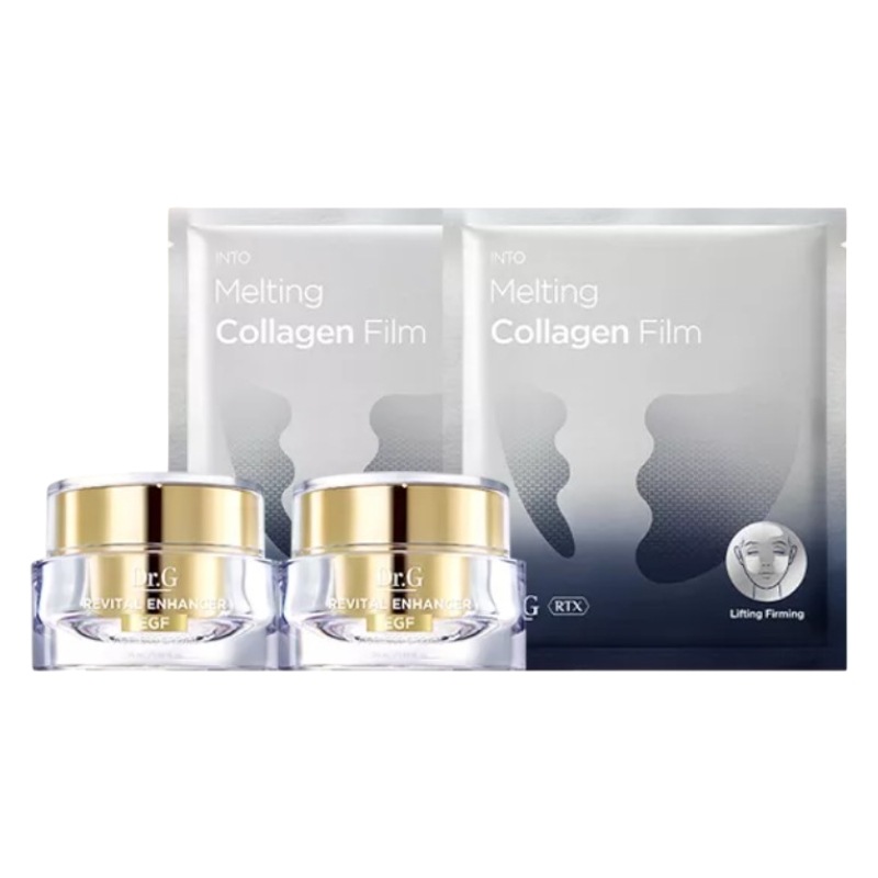 リバイタル インヘンサー クリーム 50mL 2個+メルティング コラーゲン フィルム 2枚