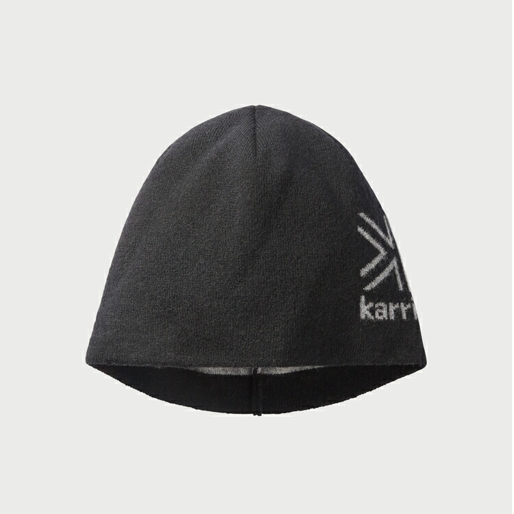 ウールロゴビーニー ブラック フリー #200133-9000