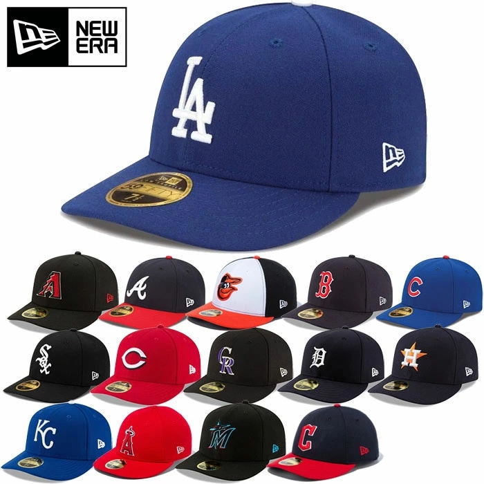 メジャーリーグ メンズ レディース LP 59FIFTY MLBオンフィールド 5950 帽子 ベースボールキャップ チームロゴ MLB試合用