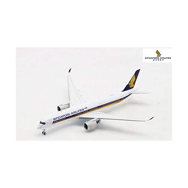 Aviation Singapoue Airlines Airbus A350-900 9V-SMR 1/400 diecast plane model aircraft Roatable tires