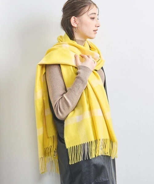 [最安値挑戦]ストール 「2025」カシミヤ チェック ストール レディース