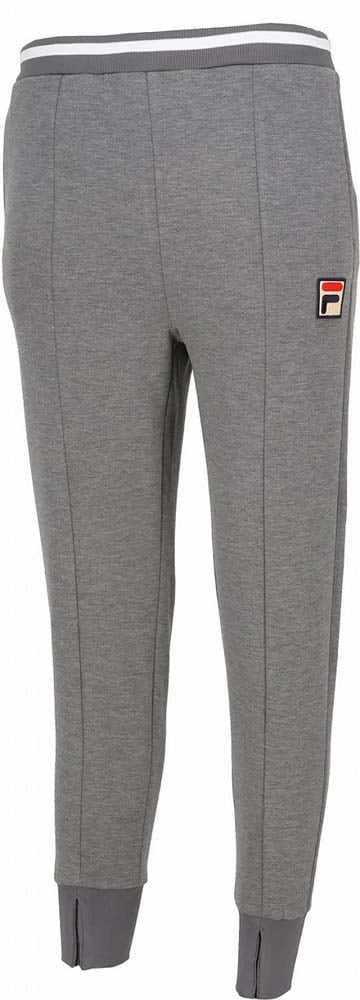 FILA(フィラ) FIL-VL2958-04-M レディース ストレッチ裏起毛ジャージ ロングパンツ（グレー・サイズ：M） FILVL295804M