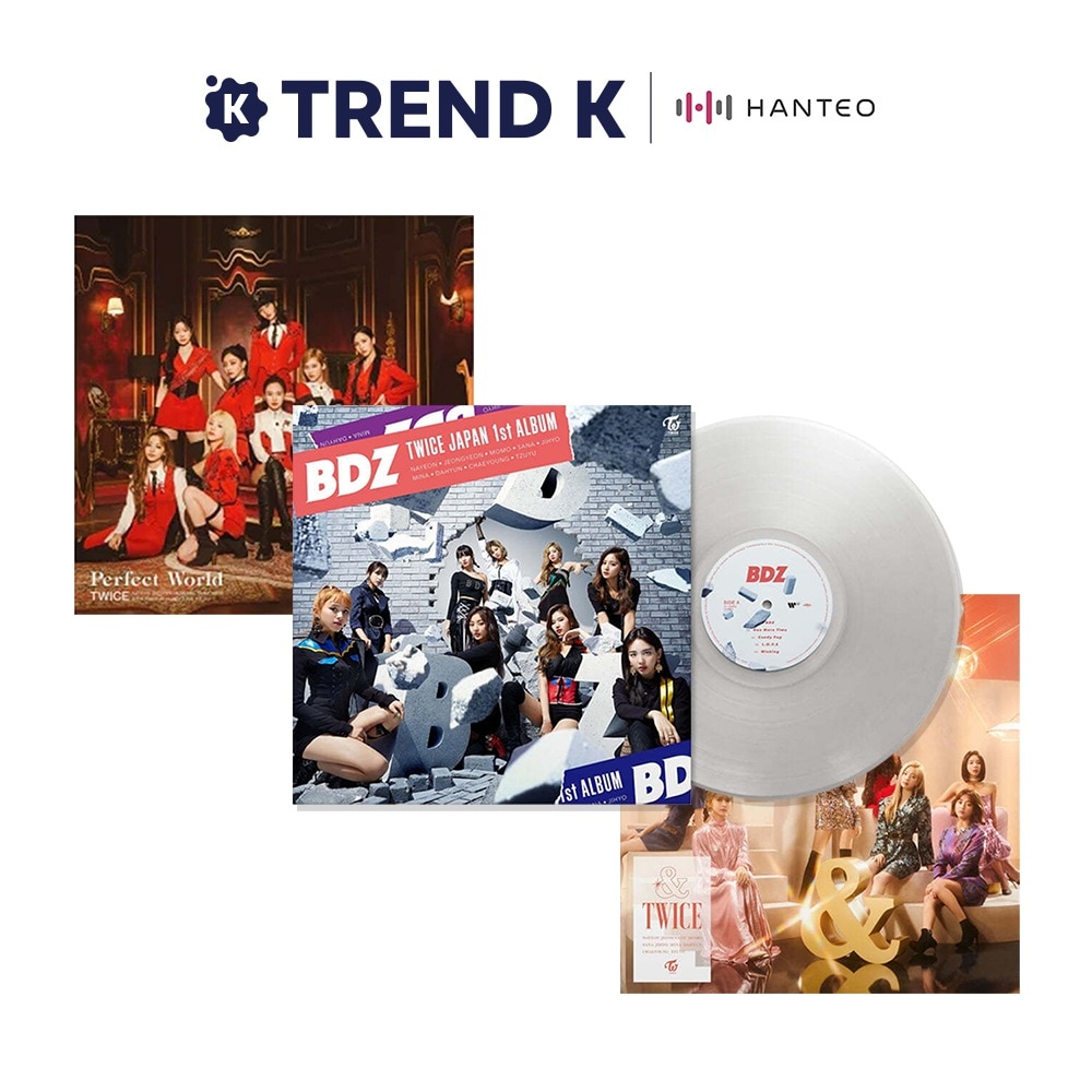 TWICE - 日本限定アナログビニールアルバム [BDZ / &TWICE / Perfect World]