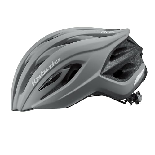 OGK KABUTO(オージーケーカブト) 自転車 ヘルメット RECT(レクト) マットグレー サイズ:M/L(頭囲:57~60cm) JCF公認