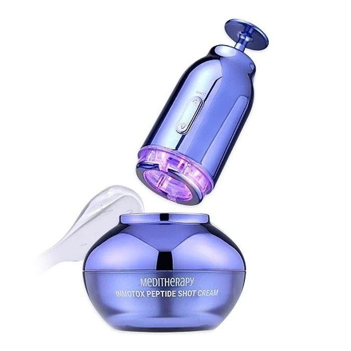 インモトックス ペプチドショットクリーム 50mL ＆ サクションジェット リフトアップケア 小顔EMS 美顔器 / 美容液