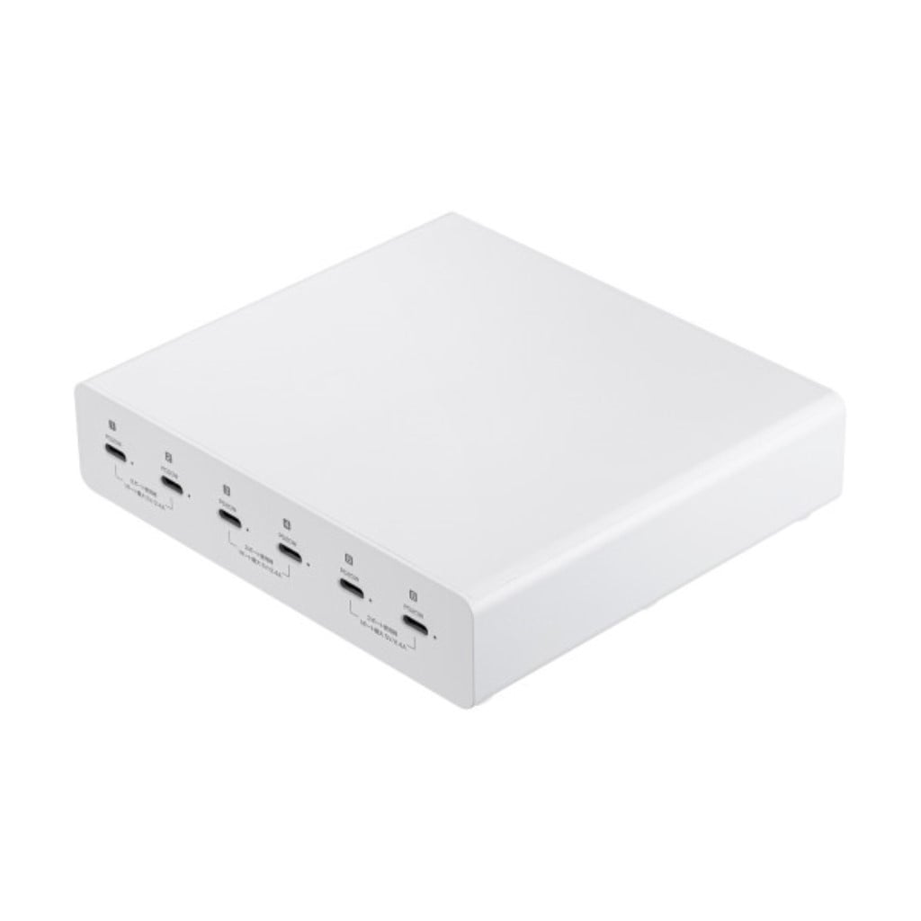 サンワサプライ [ACA-PD98] USB PD対応AC充電器(6ポート・合計72W)