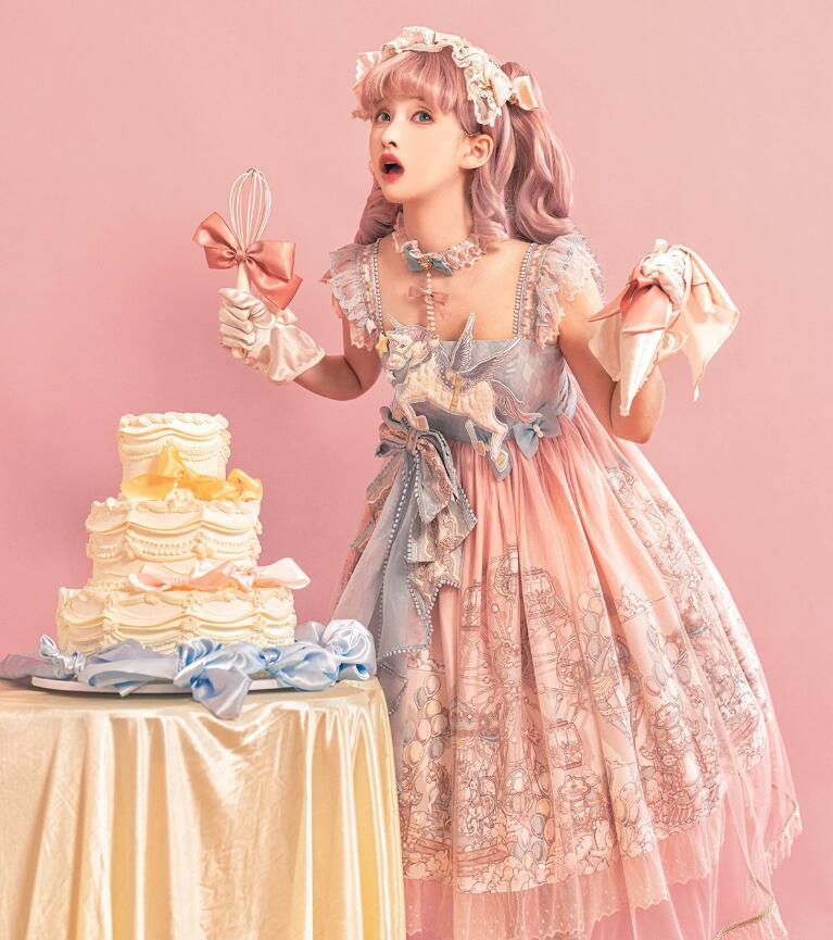 【TikTok人気新品】可愛い ロリータワンピース 膝丈 キャミソール ロリータ服 ゴージャス プリンセス コスプレ衣装 撮影衣装 舞台劇 オペラ 舞台演出服 学園祭 発表会 演出服 萌え萌え コスチ
